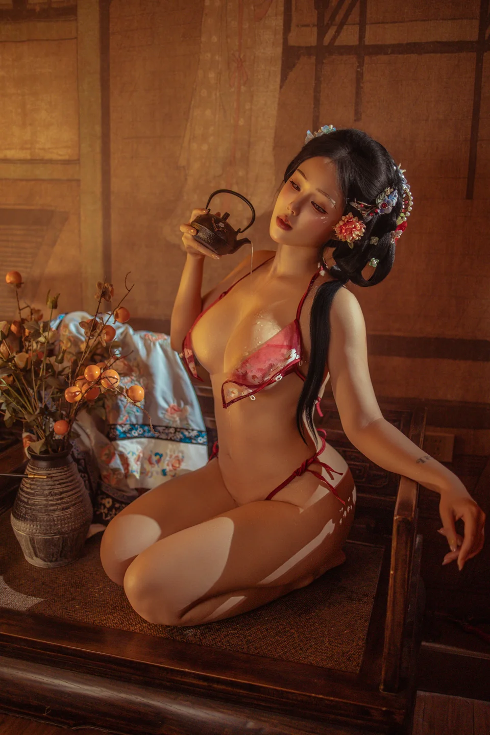 钛合金TiTi - 胭脂扣 [108P,2V-1.07GB] tg@simisebaisi 【丝足阁】065.webp